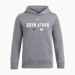 Bryn Athyn College The Official Store of the Lions <span class="pdp-name-mascot">Bryn Athyn College Lions</span> UA Youth Icon Fleece Hoodie Front Thumbnail