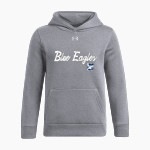 CLOVER HIGH SCHOOL BLUE EAGLES <span class="pdp-name-mascot">CLOVER BLUE EAGLES</span> UA Youth Icon Fleece Hoodie Front Thumbnail
