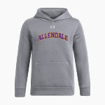 Allendale Yellowjackets <span class="pdp-name-mascot">Allendale Yellowjackets</span> UA Youth Icon Fleece Hoodie Front Thumbnail