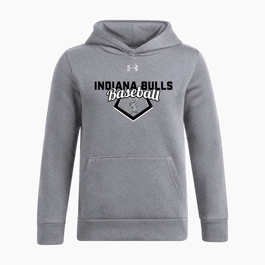 Indiana Bulls Baseball The Official Online Store UA Youth Icon Fleece Hoodie