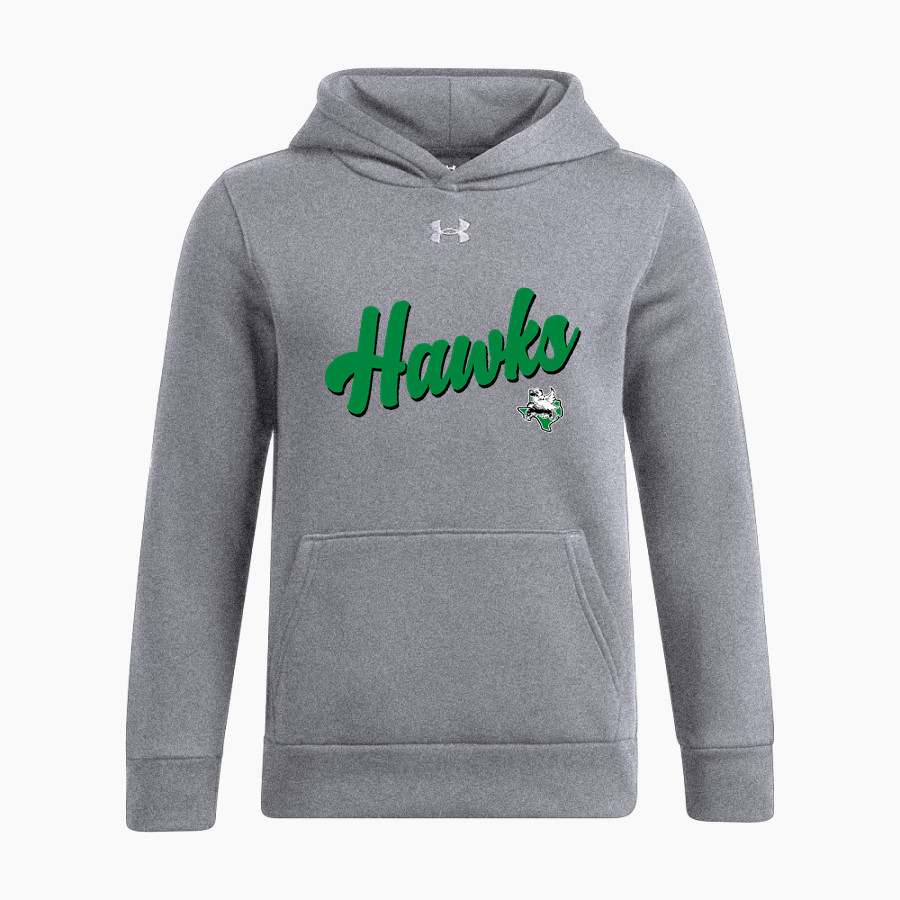 IOWA PARK HIGH SCHOOL HAWKS UA Youth Icon Fleece Hoodie