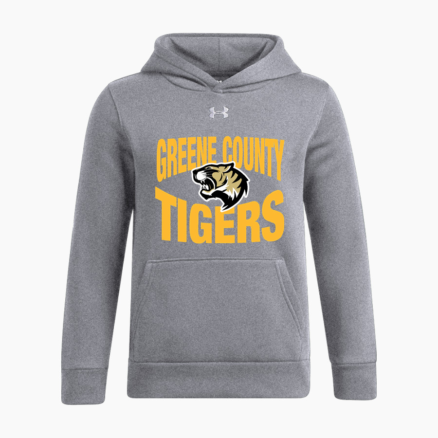 GREENE COUNTY HIGH SCHOOL TIGERS <span class="pdp-name-mascot">GREENE COUNTY TIGERS</span> UA Youth Icon Fleece Hoodie