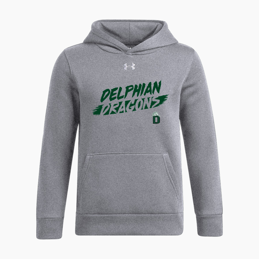 Delphian Dragons UA Youth Icon Fleece Hoodie