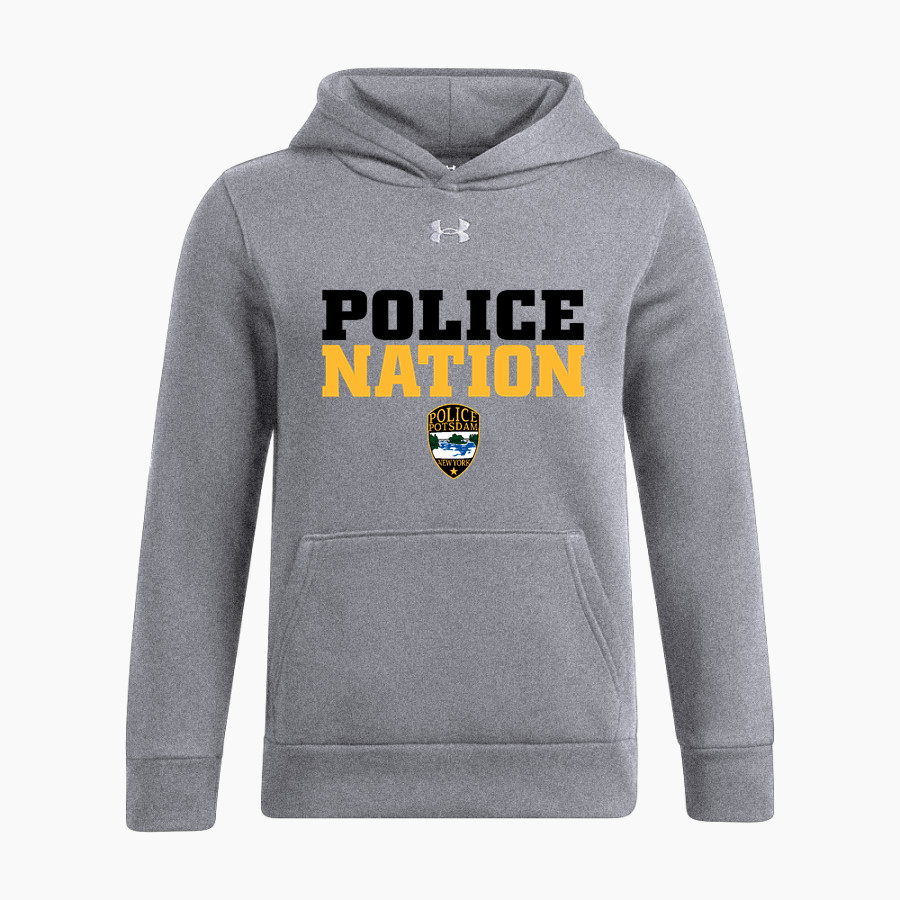 Potsdam Police Deptartment Police <span class="pdp-name-mascot">Potsdam Police Deptartment Police</span> UA Youth Icon Fleece Hoodie