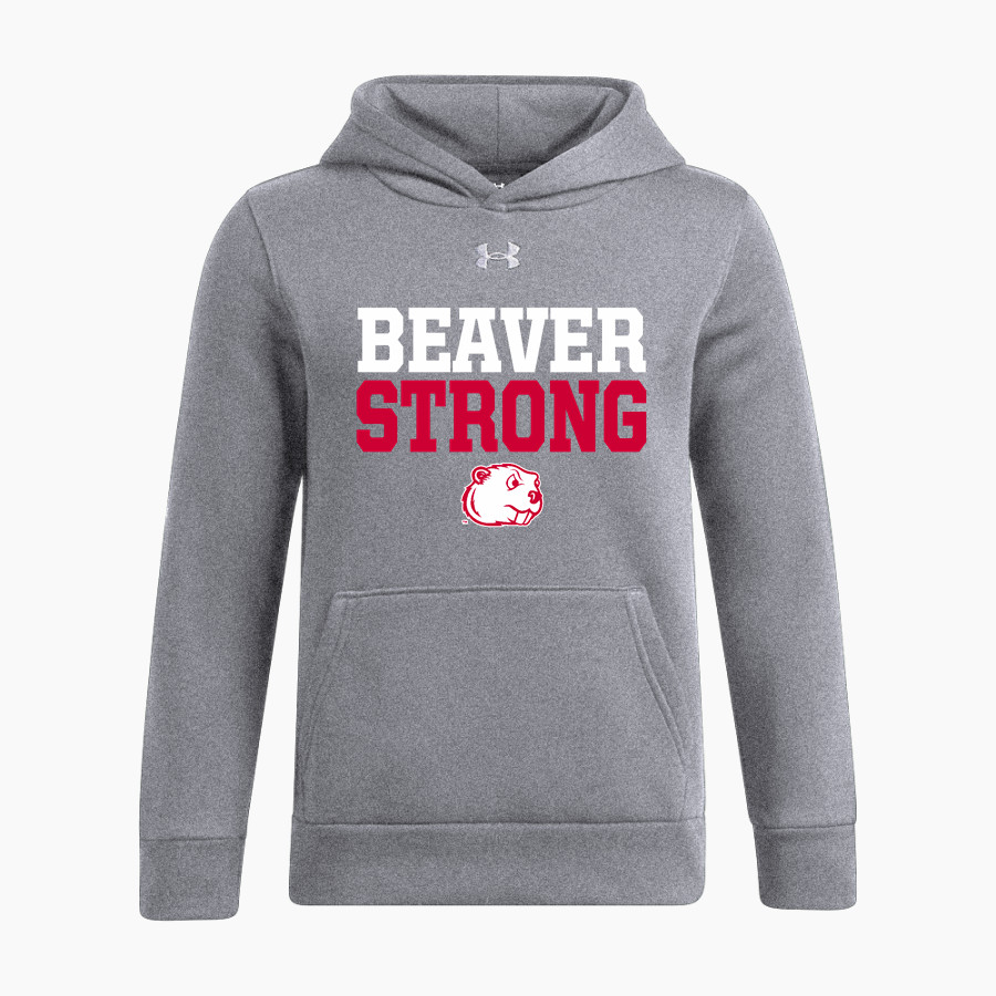 Minot State Beavers <span class="pdp-name-mascot">Minot State Beavers</span> UA Youth Icon Fleece Hoodie