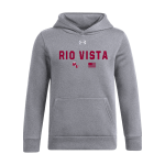 RIO VISTA HIGH SCHOOL RAMS <span class="pdp-name-mascot">RIO VISTA RAMS</span> UA Youth Icon Fleece Hoodie Front Thumbnail
