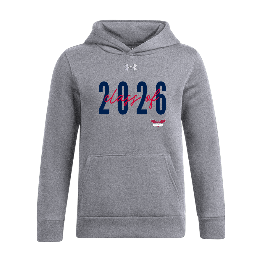 Saint John School Red hawks <span class="pdp-name-mascot">Saint John School Red hawks</span> UA Youth Icon Fleece Hoodie