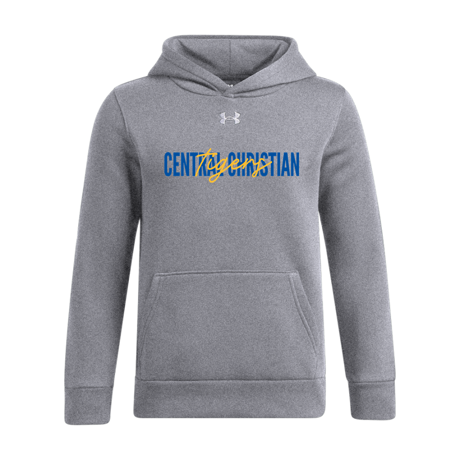 Central Christian Tigers <span class="pdp-name-mascot">Central Christian College Tigers</span> UA Youth Icon Fleece Hoodie