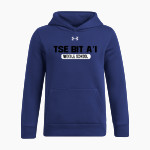 Tse Bit AI Tse Bit AI <span class="pdp-name-mascot">Tse Bit A'I Middle School</span> UA Youth Icon Fleece Hoodie Front Thumbnail