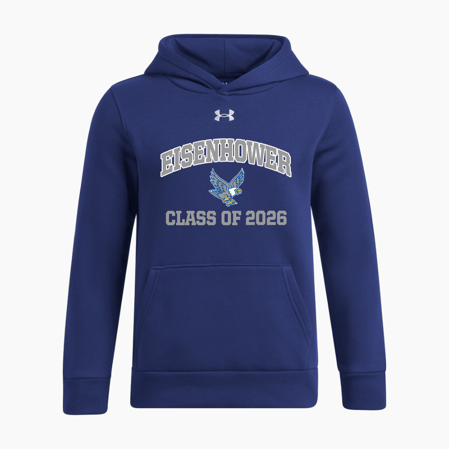 Eisenhower Elementary School Eagles UA Youth Icon Fleece Hoodie