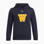 Westover Wildcats <span class="pdp-name-mascot">Westover School Wildcats</span> UA Youth Icon Fleece Hoodie Front Thumbnail
