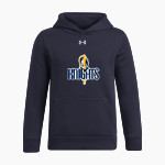 The Pine School Official Online Store UA Youth Icon Fleece Hoodie Front Thumbnail