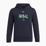 Hudson Valley Vikings <span class="pdp-name-mascot">HUDSON VALLEY VIKINGS</span> UA Youth Icon Fleece Hoodie Front Thumbnail