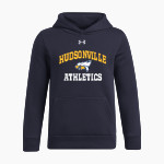 HUDSONVILLE HIGH SCHOOL EAGLES <span class="pdp-name-mascot">HUDSONVILLE EAGLES</span> UA Youth Icon Fleece Hoodie Front Thumbnail
