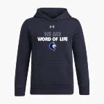 Word of Life Huskies UA Youth Icon Fleece Hoodie Front Thumbnail