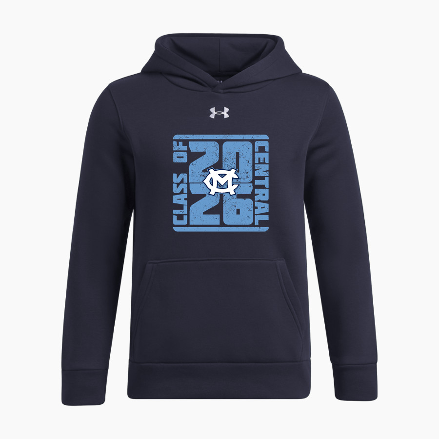 CENTRAL HIGH SCHOOL CHARGERS UA Youth Icon Fleece Hoodie