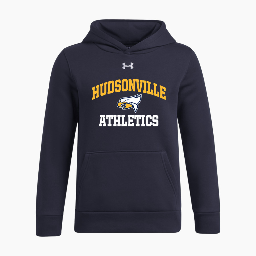 HUDSONVILLE HIGH SCHOOL EAGLES <span class="pdp-name-mascot">HUDSONVILLE EAGLES</span> UA Youth Icon Fleece Hoodie
