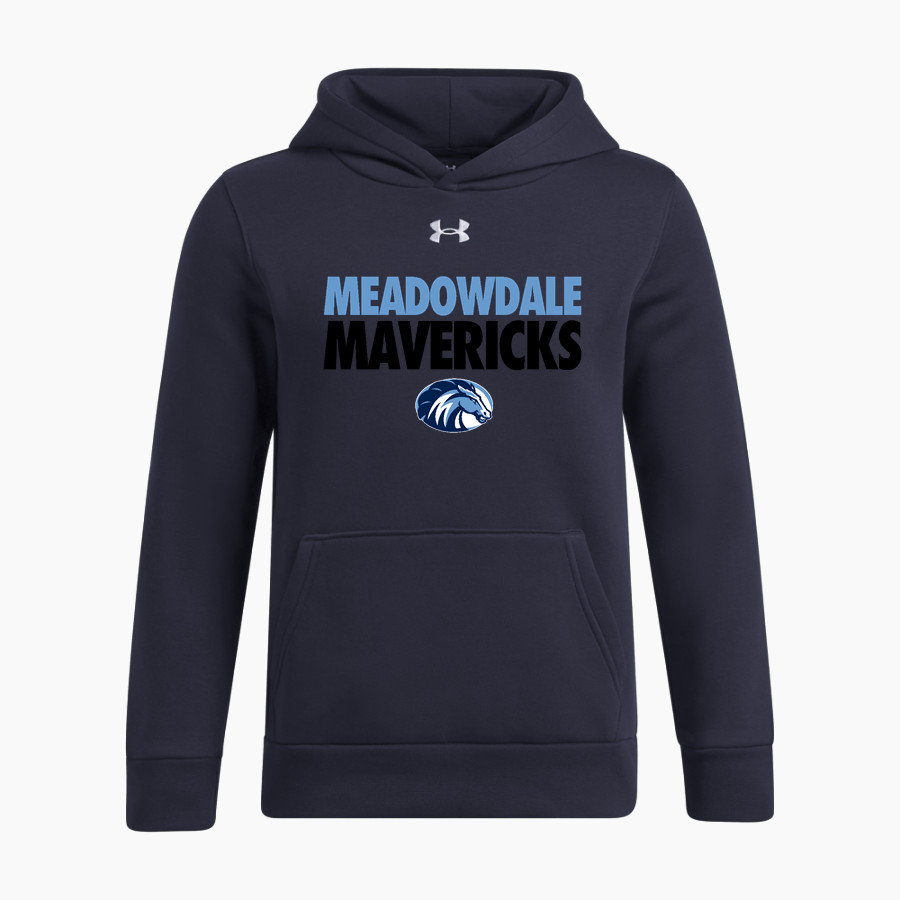MEADOWDALE HIGH SCHOOL MAVERICKS <span class="pdp-name-mascot">MEADOWDALE MAVERICKS</span> UA Youth Icon Fleece Hoodie