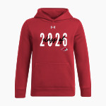 Benedictine University Mesa Redhawks <span class="pdp-name-mascot">Benedictine University Redhawks</span> UA Youth Icon Fleece Hoodie Front Thumbnail
