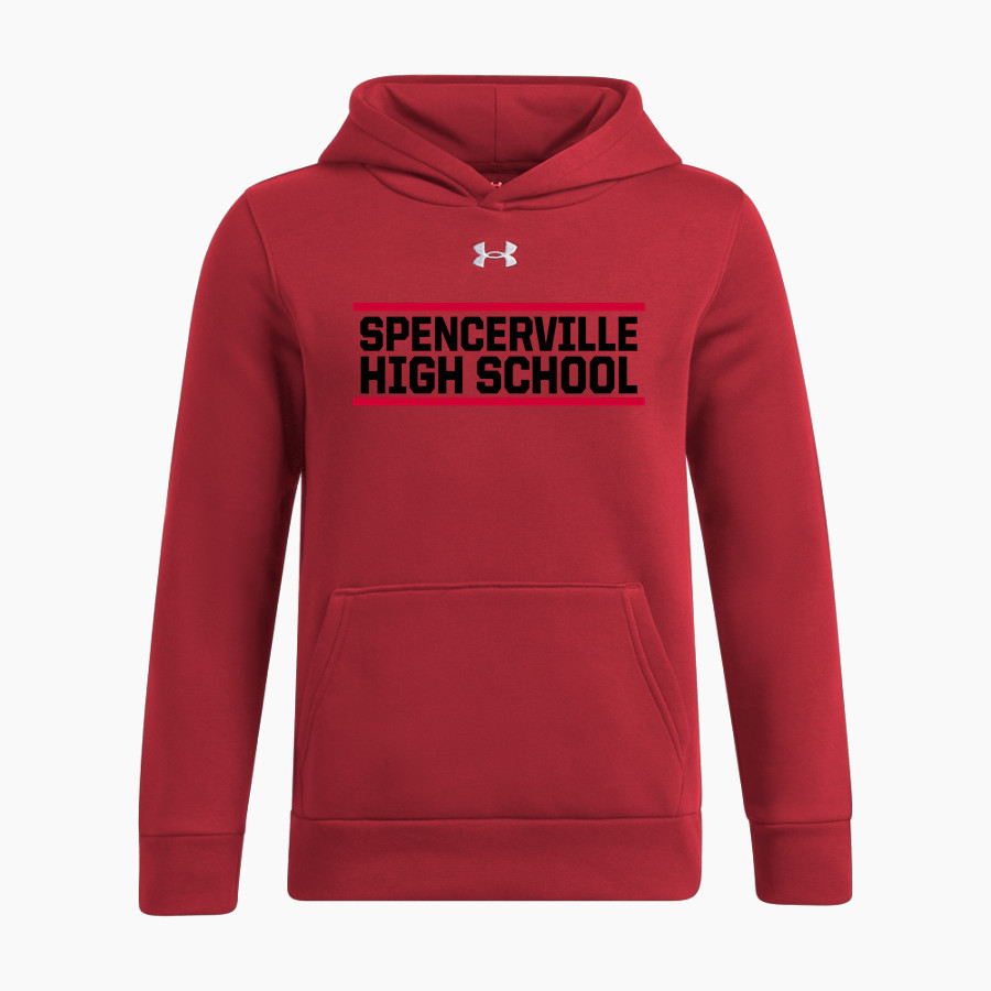 SPENCERVILLE HIGH SCHOOL BEARCATS <span class="pdp-name-mascot">SPENCERVILLE BEARCATS</span> UA Youth Icon Fleece Hoodie