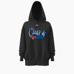 ARKOMA HIGH SCHOOL MUSTANGS <span class="pdp-name-mascot">ARKOMA MUSTANGS</span> UA Women's Team Icon Fleece Hoodie Front Thumbnail