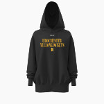 Rochester YellowJackets UA Women's Team Icon Fleece Hoodie Front Thumbnail