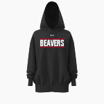 Minot State Beavers <span class="pdp-name-mascot">Minot State Beavers</span> UA Women's Icon Fleece Hoodie Front Thumbnail