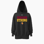 VOORHEES VIKINGS official sideline store UA Women's Team Icon Fleece Hoodie Front Thumbnail