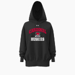 CARDINAL HIGH SCHOOL HUSKIES UA Women's Team Icon Fleece Hoodie Front Thumbnail