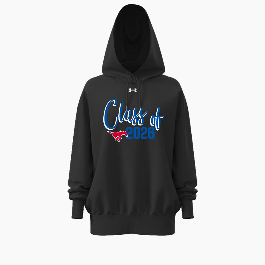 ARKOMA HIGH SCHOOL MUSTANGS <span class="pdp-name-mascot">ARKOMA MUSTANGS</span> UA Women's Team Icon Fleece Hoodie