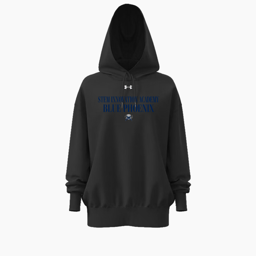 STEM Innovation Academy of the Oranges we rise together <span class="pdp-name-mascot">STEM Phoenix</span> UA Women's Icon Fleece Hoodie