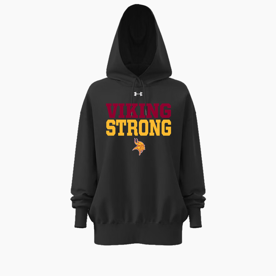 VOORHEES VIKINGS official sideline store UA Women's Team Icon Fleece Hoodie