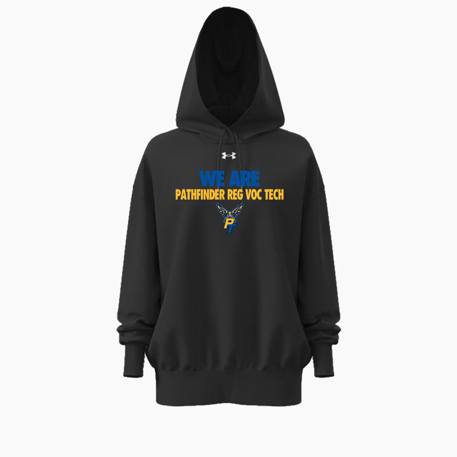 Pathfinder Reg Voc Tech Pioneers UA Women's Team Icon Fleece Hoodie