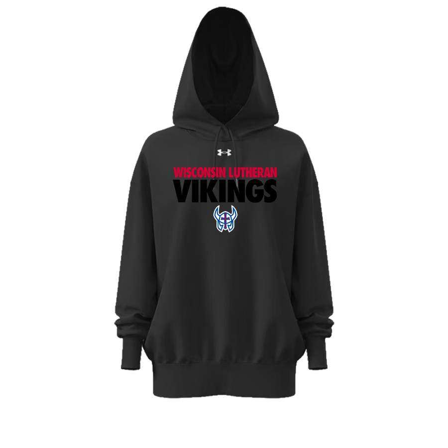 Wisconsin Lutheran Vikings <span class="pdp-name-mascot">Wisconsin Lutheran Vikings</span> UA Women's Icon Fleece Hoodie