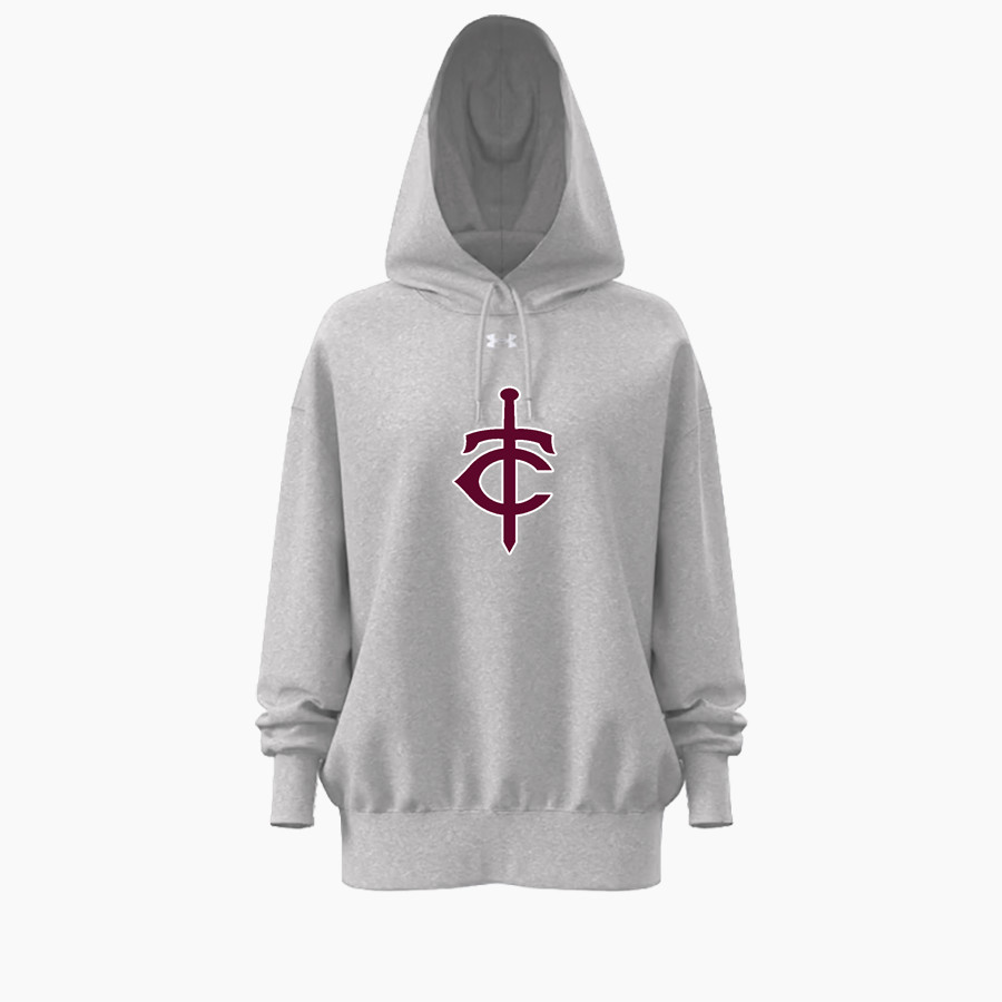 Trinity Warriors <span class="pdp-name-mascot">Trinity Christian Warriors</span> UA Women's Team Icon Fleece Hoodie