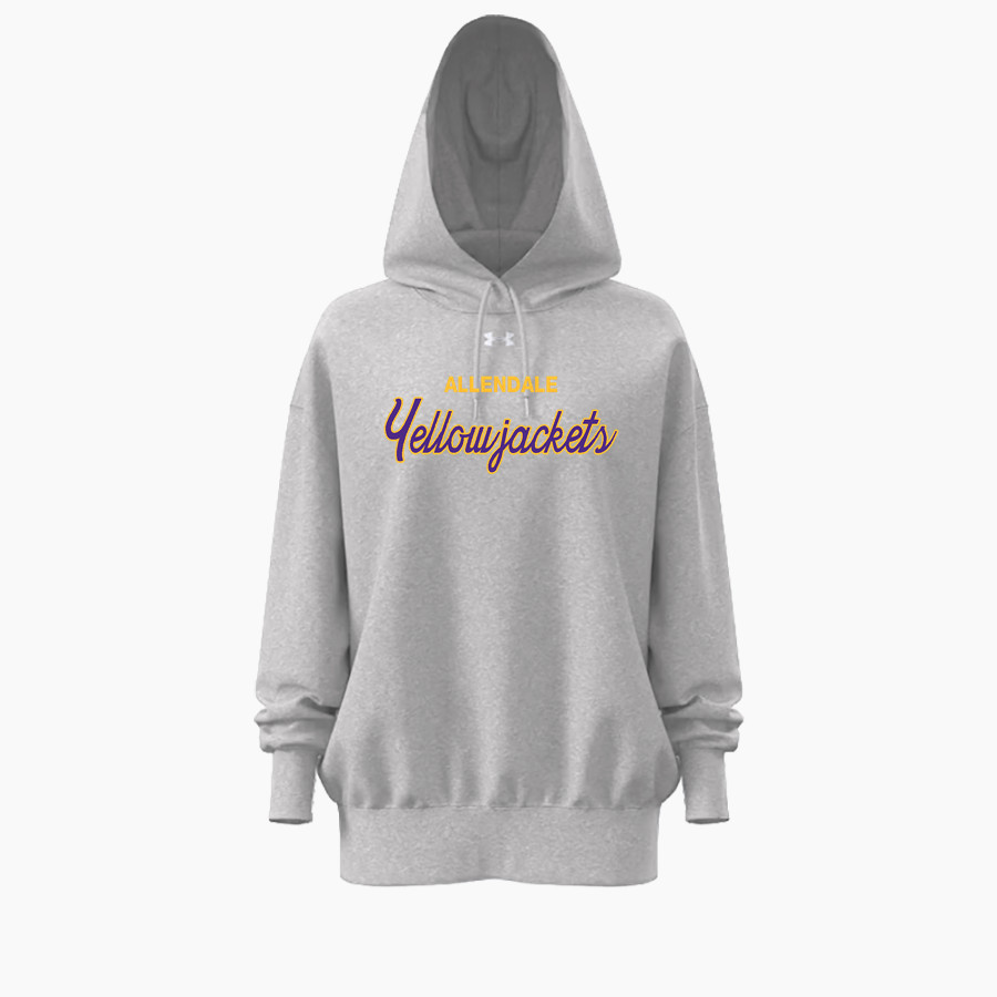 Allendale Yellowjackets <span class="pdp-name-mascot">Allendale Yellowjackets</span> UA Women's Team Icon Fleece Hoodie