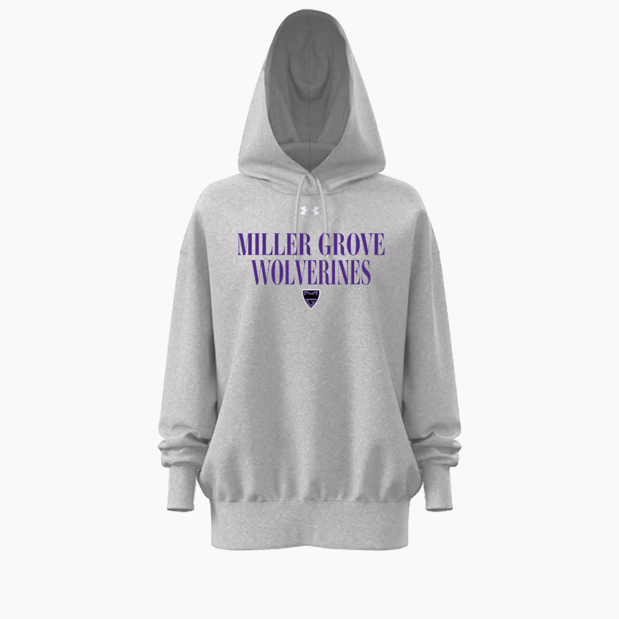 MILLER GROVE HIGH SCHOOL WOLVERINES <span class="pdp-name-mascot">MILLER GROVE WOLVERINES</span> UA Women's Team Icon Fleece Hoodie