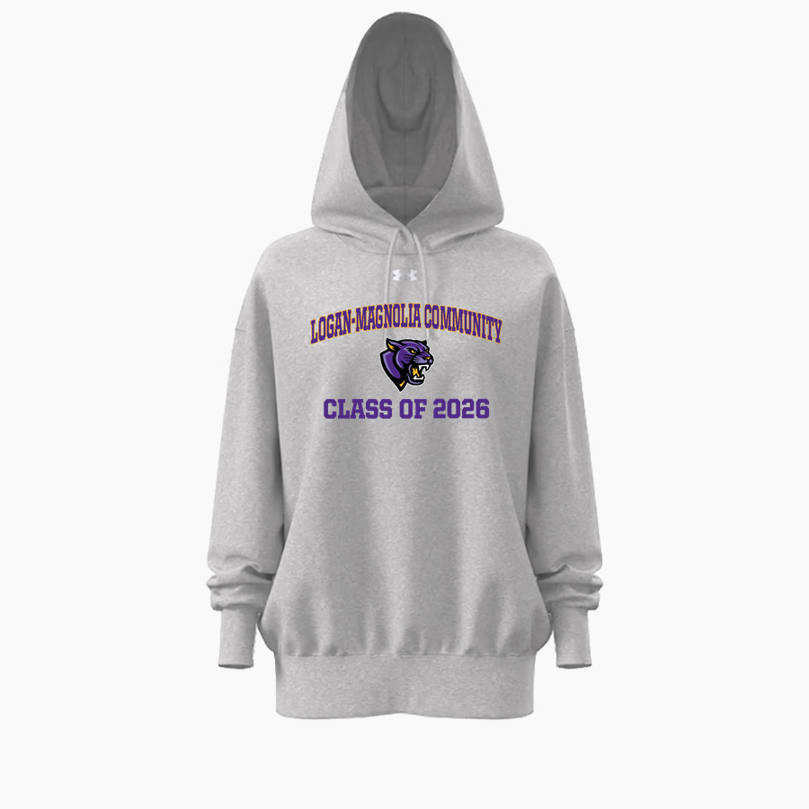Logan-magnolia Community Panthers <span class="pdp-name-mascot">Logan-magnolia Community Panthers</span> UA Women's Team Icon Fleece Hoodie