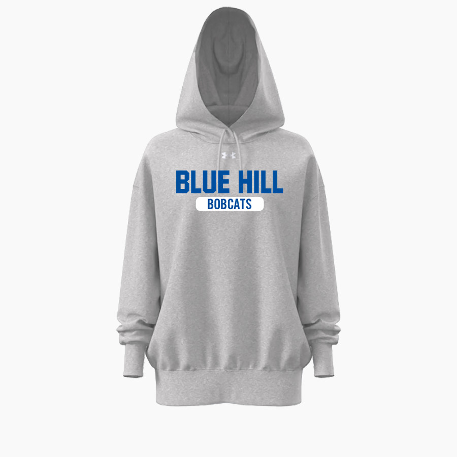 Blue Hill Bobcats <span class="pdp-name-mascot">Blue Hill Community School District Bobcats</span> UA Women's Icon Fleece Hoodie