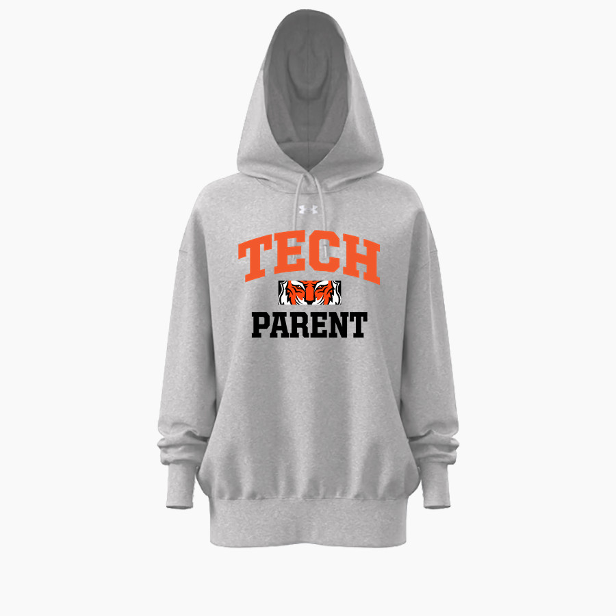 Tech High School Tigers UA Women's Team Icon Fleece Hoodie