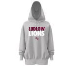 Ludlow Lions <span class="pdp-name-mascot">Lions</span> UA Women's Icon Fleece Hoodie Front Thumbnail
