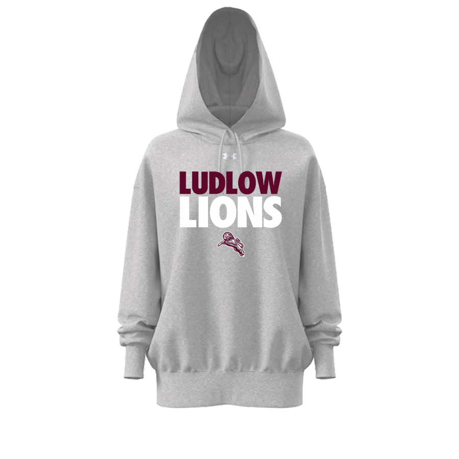 Ludlow Lions <span class="pdp-name-mascot">Lions</span> UA Women's Icon Fleece Hoodie