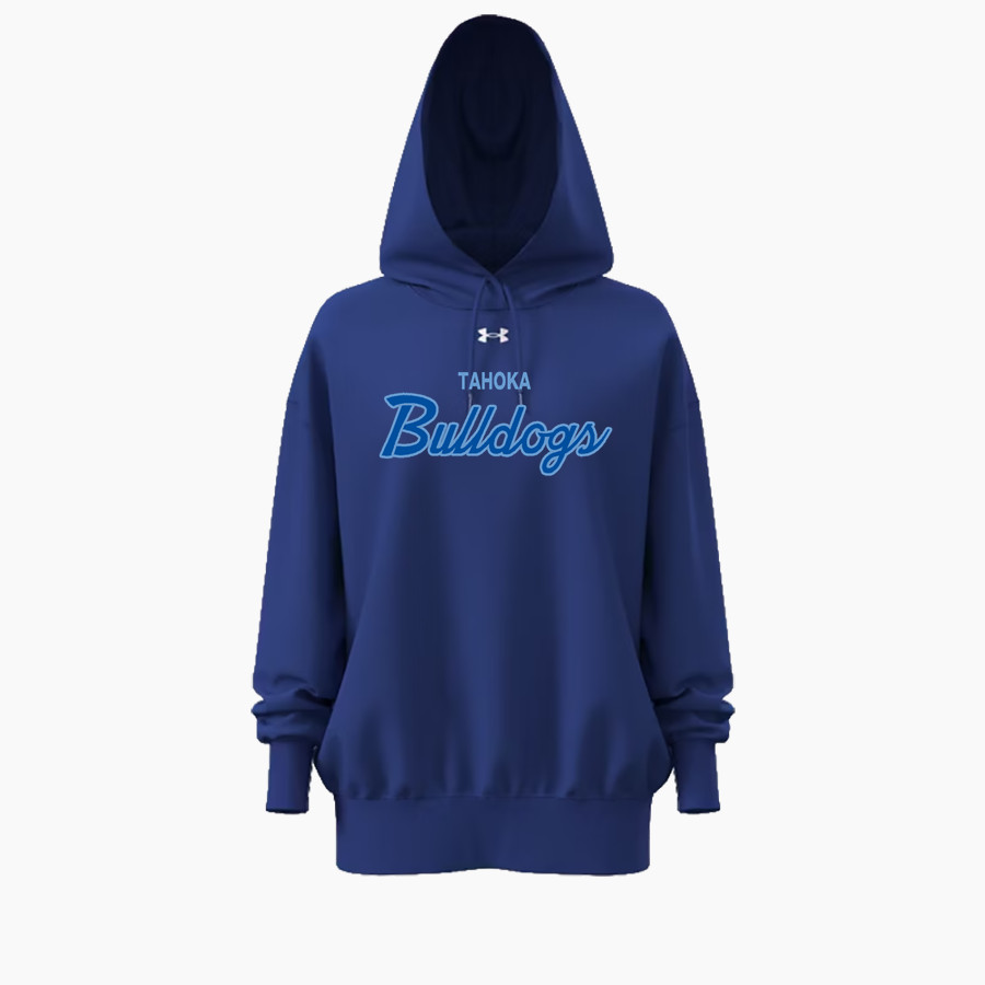 TAHOKA HIGH SCHOOL BULLDOGS <span class="pdp-name-mascot">TAHOKA BULLDOGS</span> UA Women's Team Icon Fleece Hoodie