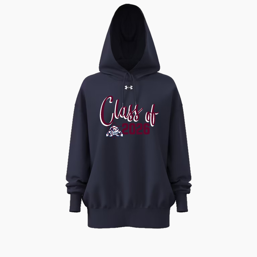 Utica Academy Of Science Atoms UA Women's Team Icon Fleece Hoodie