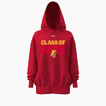 Ferris State Bulldogs <span class="pdp-name-mascot">Ferris State Bulldogs</span> UA Women's Icon Fleece Hoodie Front Thumbnail