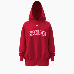 Wolcott Eagles <span class="pdp-name-mascot">Wolcott High School Eagles</span> UA Women's Icon Fleece Hoodie Front Thumbnail