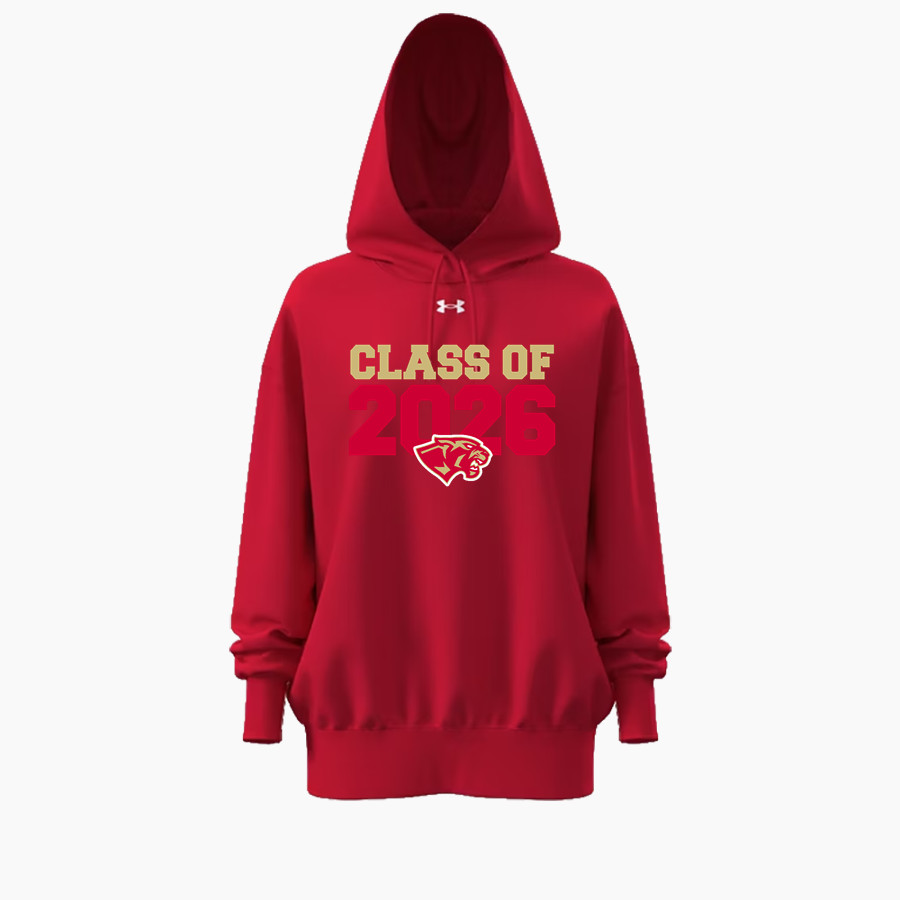CANEY CREEK HIGH SCHOOL PANTHERS UA Women's Team Icon Fleece Hoodie