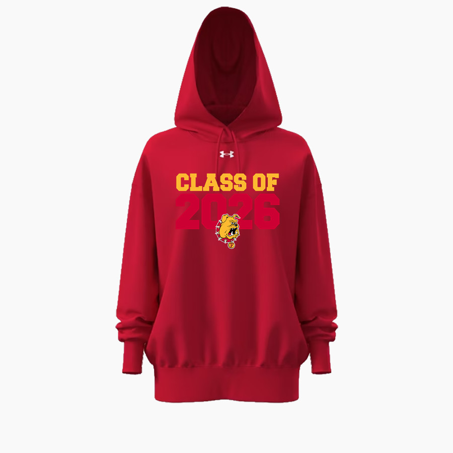 Ferris State Bulldogs <span class="pdp-name-mascot">Ferris State Bulldogs</span> UA Women's Icon Fleece Hoodie