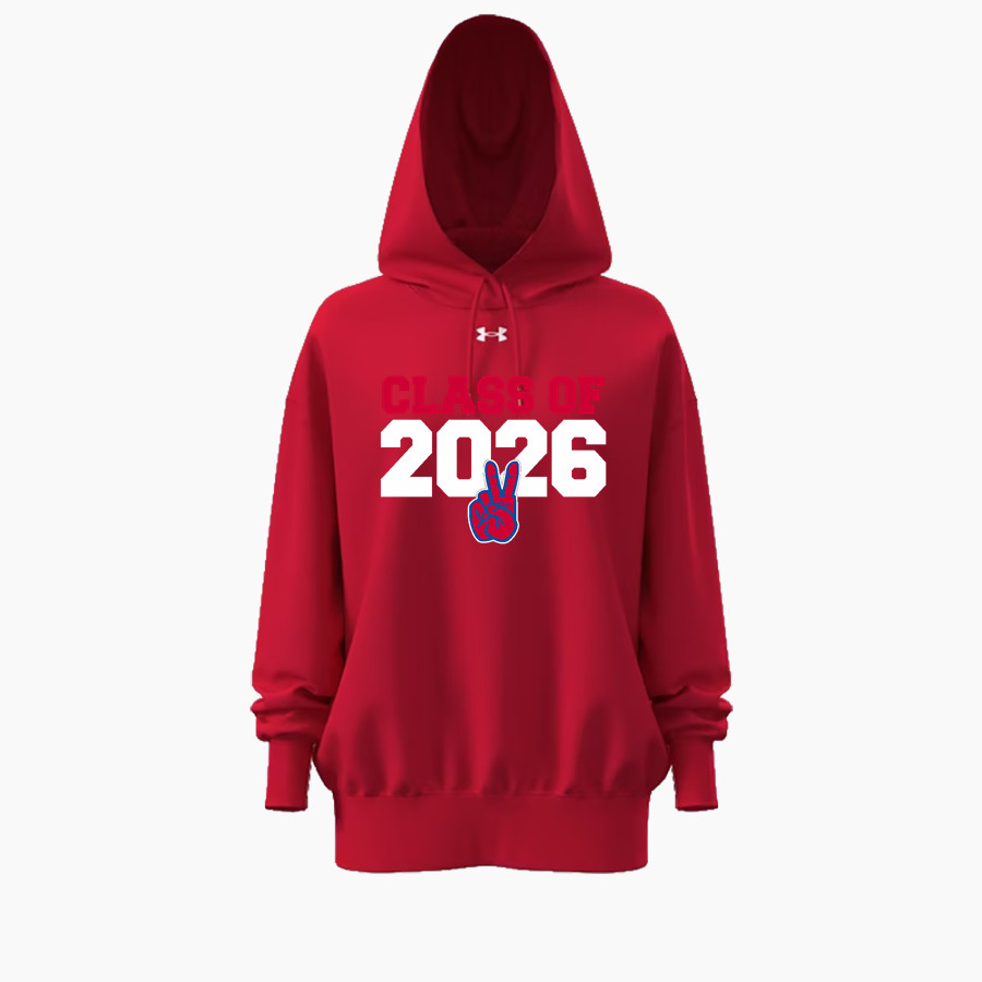 MIDLAND CHRISTIAN SCHOOL MUSTANGS <span class="pdp-name-mascot">MIDLAND MUSTANGS</span> UA Women's Icon Fleece Hoodie