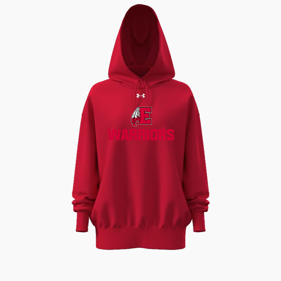EDGEWOOD HIGH SCHOOL WARRIORS <span class="pdp-name-mascot">EDGEWOOD WARRIORS</span> UA Women's Team Icon Fleece Hoodie